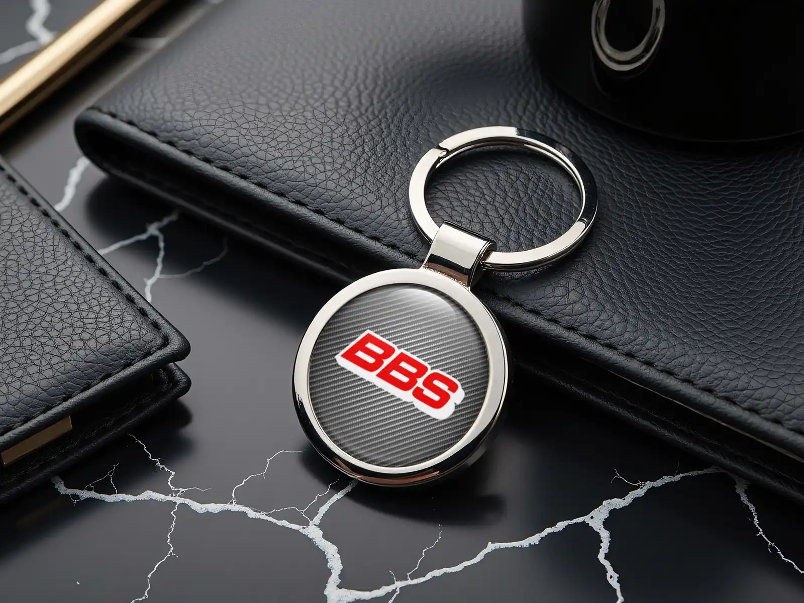 BBS Glossy Keychains Alloy Build Style